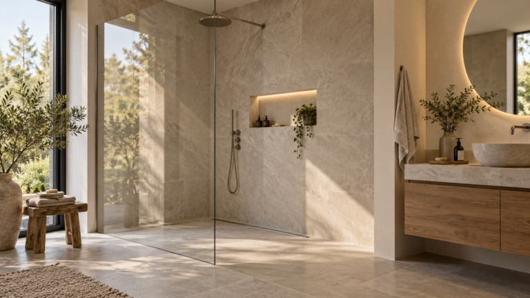 Douche à l’italienne
