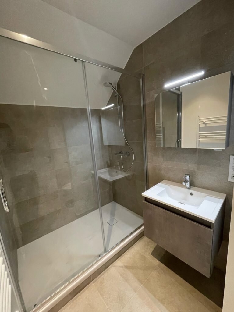 Rénovation de salle de bain réalisée par Espace Salle de Bain